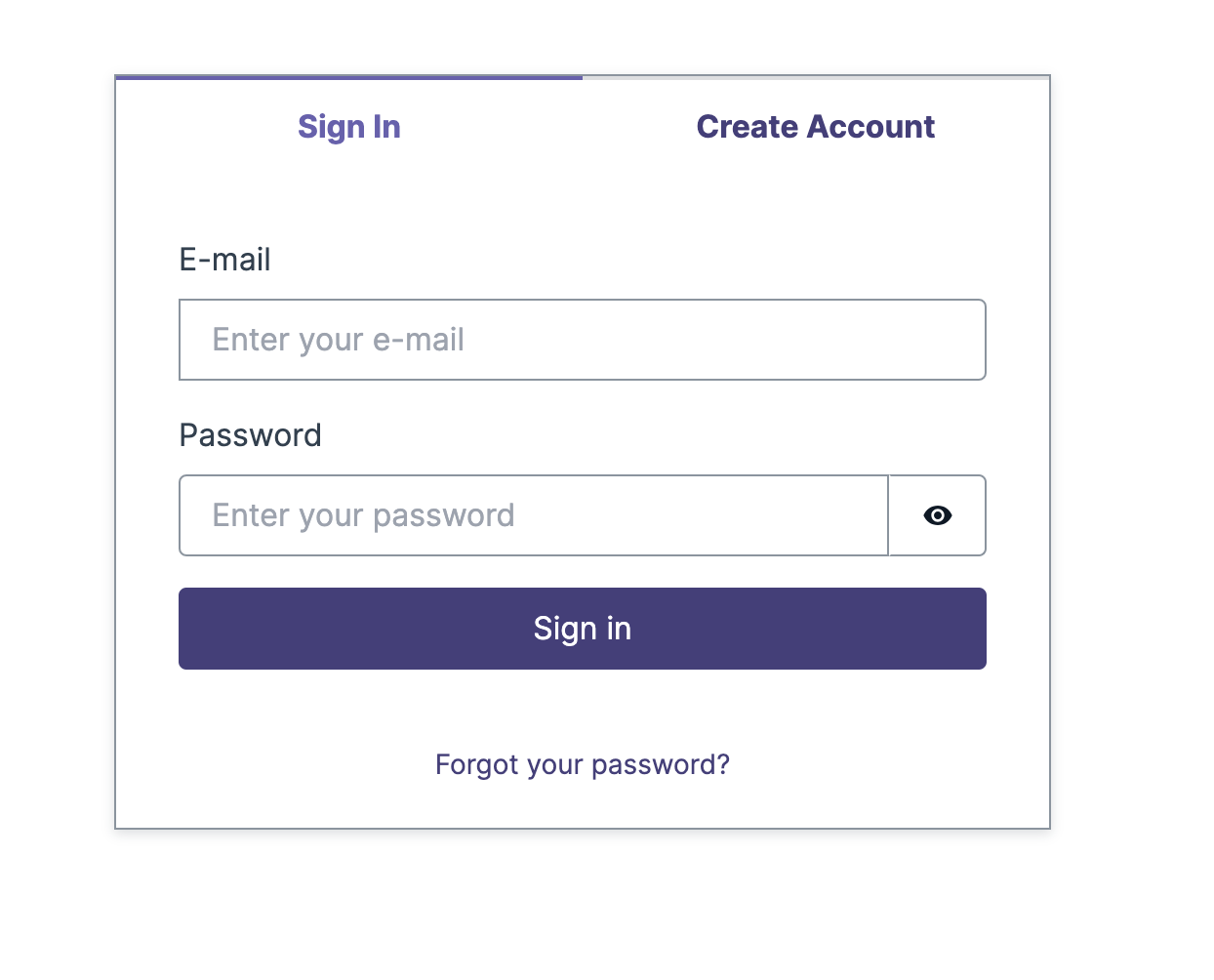 Login