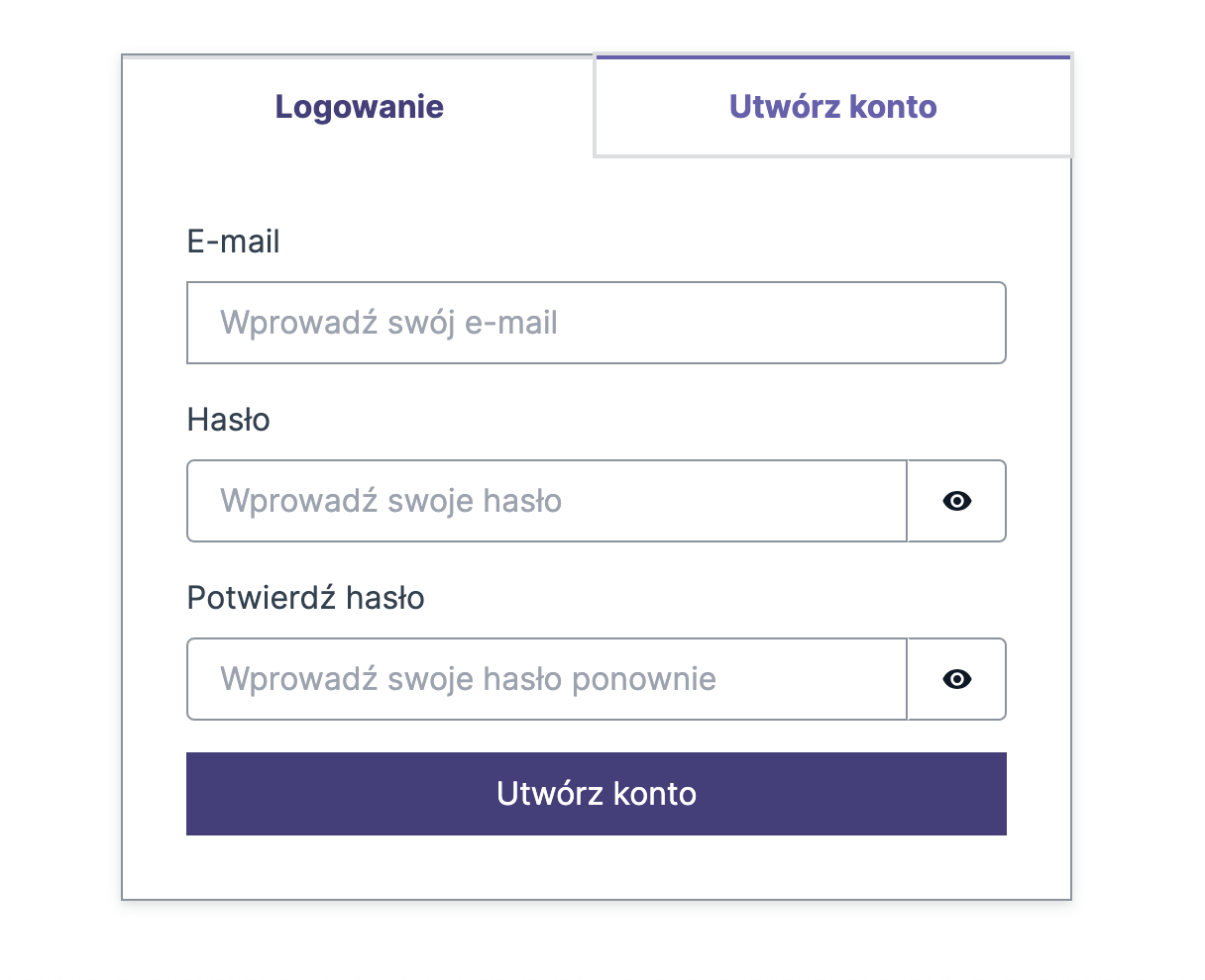Rejestracja